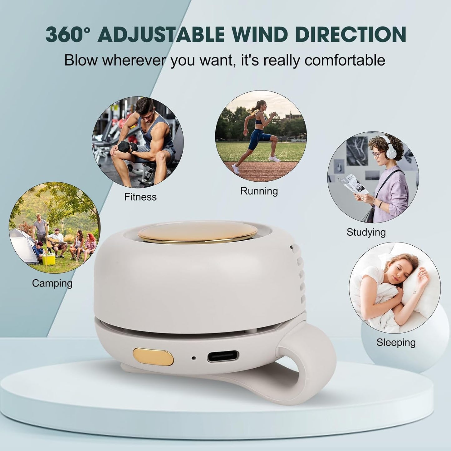 Mini Ventilador Portatil